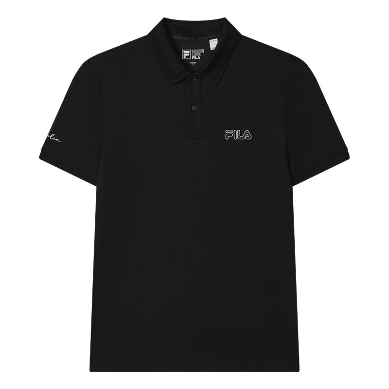 FILA Men s Jackson Yee Collection Knit Short Sleeve Polo Shirt L
