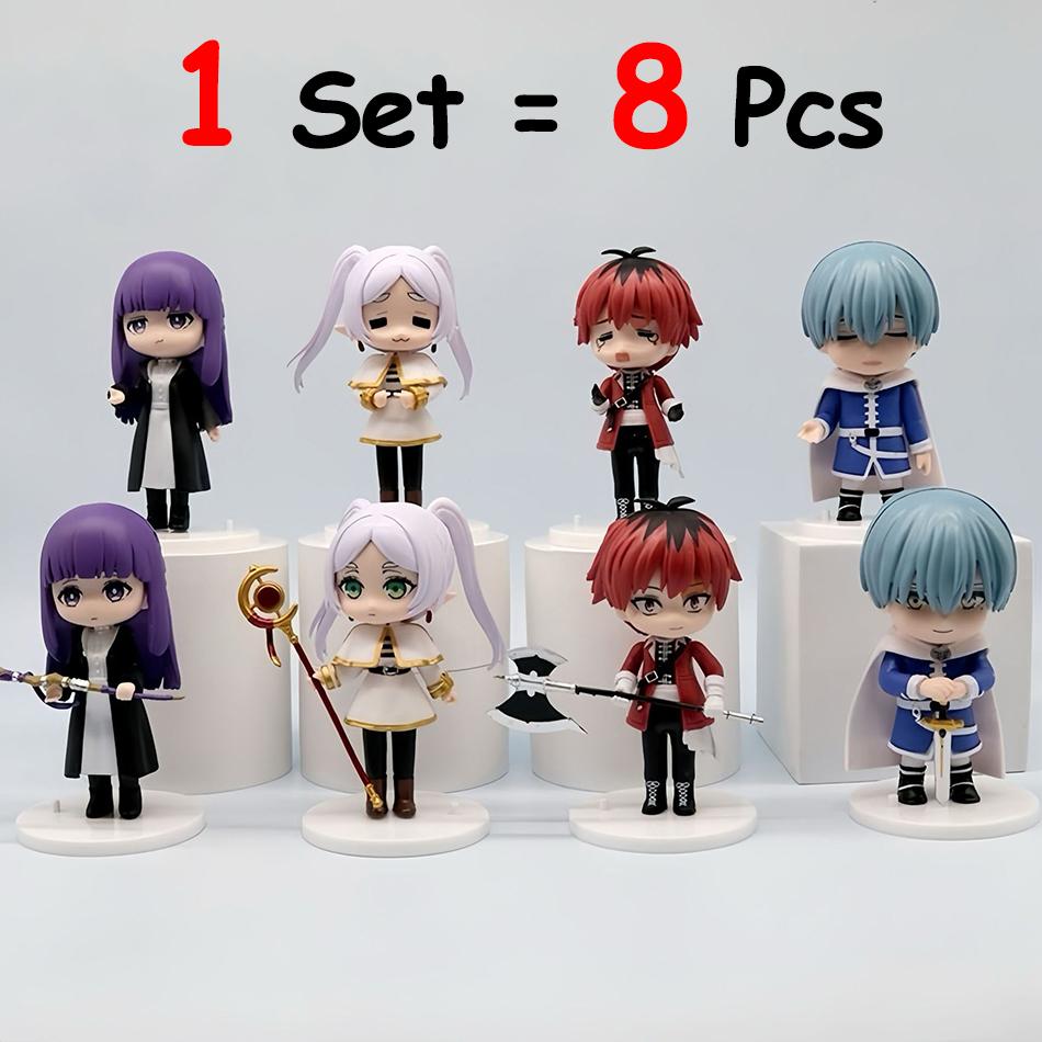 

Anime Frieren:Beyond Journey s End 10cm Anime Figures Frieren Himmel Action Model Boys Gift Collection Figure Ornaments Doll Toy Premium Quality