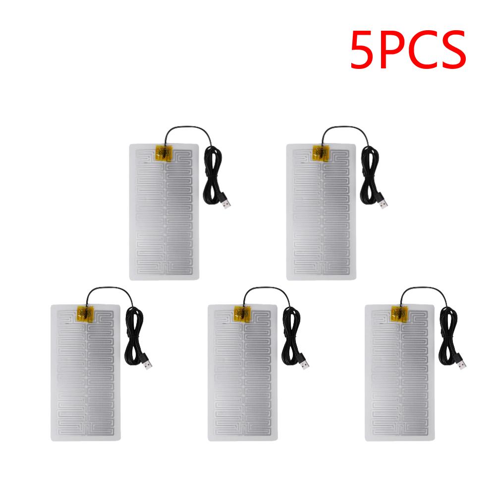 Wärmende Körpermatten Tragbar 5V Massage Heizmatte Plug and Play Winterwärmer Laken Fußwärmer Matte für Mauspads Schuhe