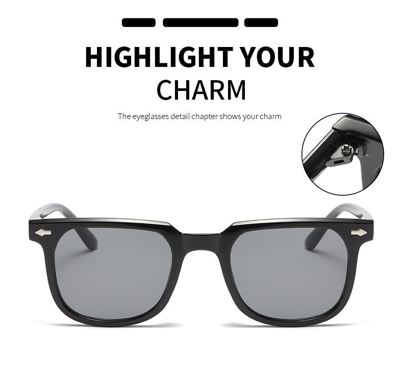 Protective Glasses  New Fashion Square Sunglasses Women High Quality Sunglasses Retro Gradient Lens Sunglasses Female