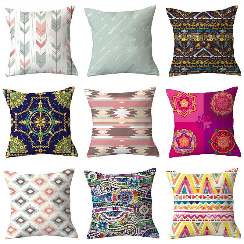 Lekki Luksusowy Bohemski Poduszka Geometryczna Poszewka na Poduszkę Włoski Europejski i Amerykański Dom Sofa Poduszka Pokrycie Projekt
