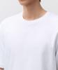 MUSINSA STANDARD Layered Crew Neck T-Shirt_Regular Length [White]