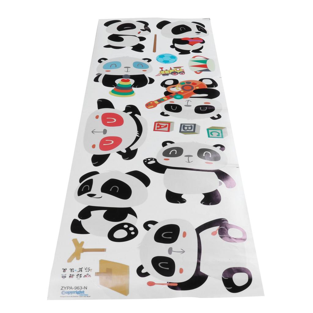 DIY Wall Sticker Cartoon Panda Animal Decals Living Room Bedroom Kindergarten Decoration