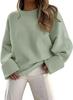 2025 Autumn/Winter European & American Street Style Loose Knit Pullover for Women