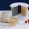 652F Modern Grain Container Clear Visible Pets Foods Storage Kitchen Can