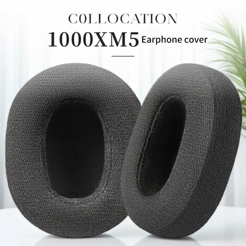 Soft Ear Pad Comfortable Ear Cushions Compatible for WH1000XM5 Headphones Earpads Enhances Comfort and Noise Isolations