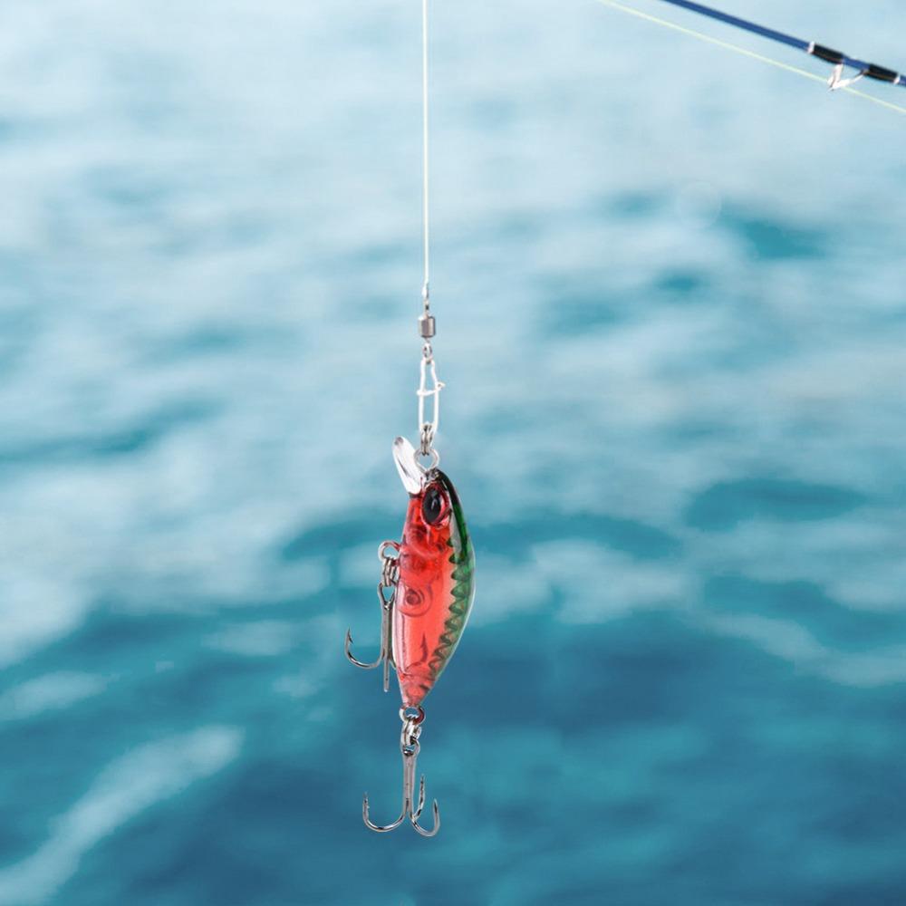 5PCS 3.5cm 2.4g Lifelike Artificial Bait ABS Fishing Lures Durable Minnow Lures  Freshwater Fishing