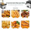 Electric Deep Fryer, 2.5L Large Capacity, with Fry Basket for French Fries