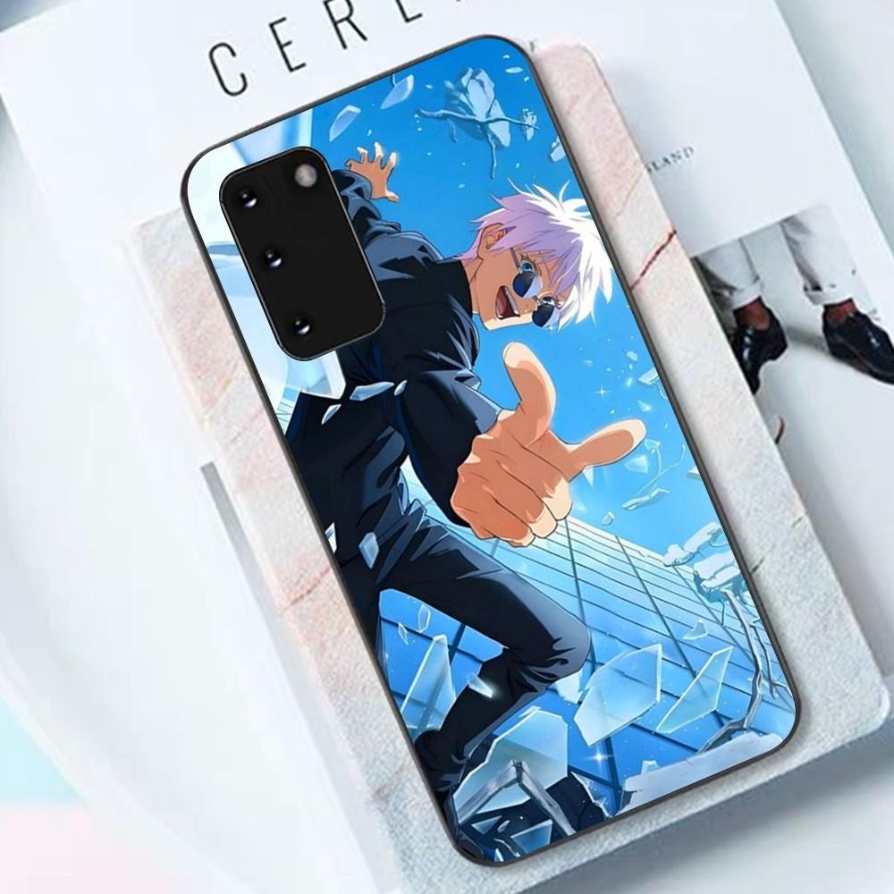 

Cartoon Gojo Satoru Characters Phone Case For Samsung S 9 10 20 21 22 23 30 23 24 Plus Lite Ultra FE S10lite Fundas Samsung S22 5G