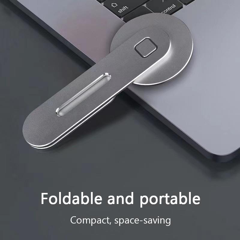 1 pcs Magnetic Laptop Phone Holder Computer Monitor Side Cell Phone Slim& Foldable For iPhone 14 13 12 Series Case and All Phone