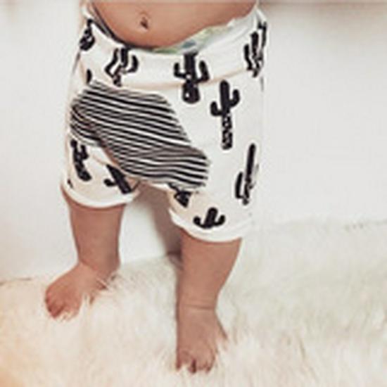 Children's Cotton Linen Shorts: Baby Bread Pants for Boys and Girls