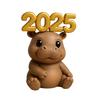 Moo Deng Advent Calendar 2025 24 Days Christmas Countdown with Acrylic Hippo Ornaments Surprise Gifts for Children And Adults