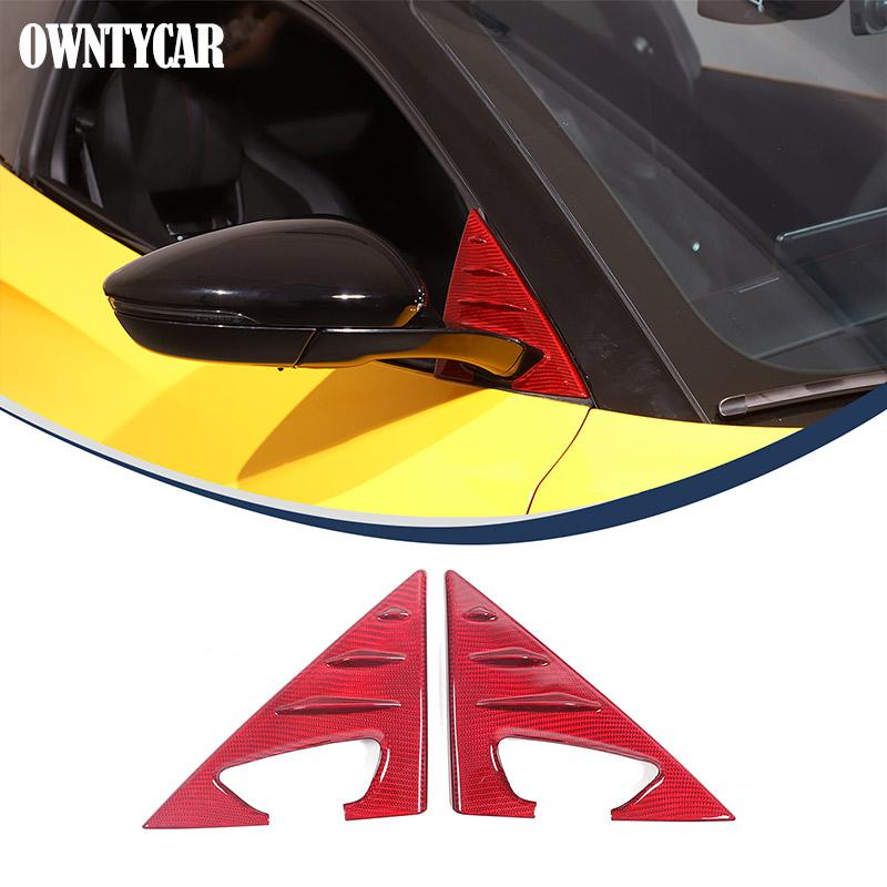 For Lotus EMIRA 2026-2026 Red Real Carbon Fiber Car Steering Wheels Console Gear Shift Panel Cover Trim Sticker Car Accessories