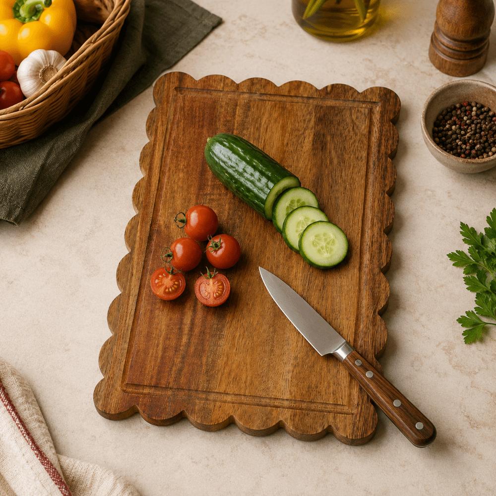 Non-sticky Kitchen Chopping Block Anti-Bacterial Kneading Board Wood Cutting Board  Vegetable