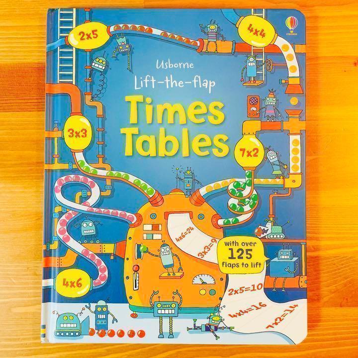 

[USED] English Picture Book Usborne Lift the flap Times Tables English Book