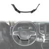 Steering Wheel U Cover Trim Decor Frame For Dodge Ram 1500 2018+ Carbon Fiber