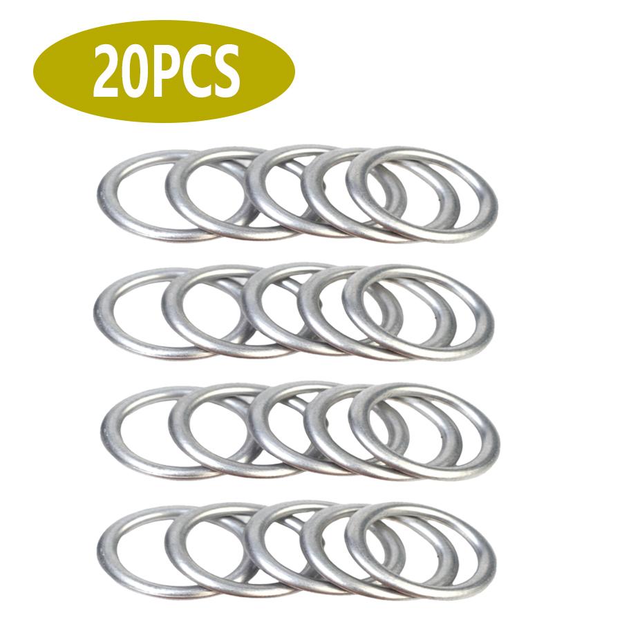 Car Pan Oil Drain Gasket Extruded Washer Oil Drain Plug Washer Car Engine Oils Pan Screw Gasket Washers Automotive Accessories