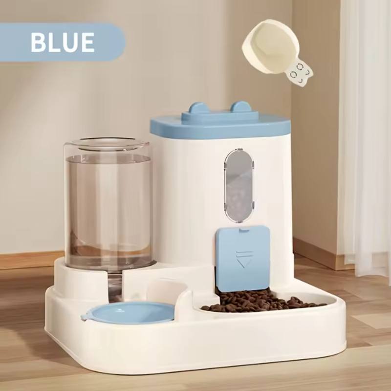 2in 1 Cat Food Dispenser Water and Food Integrated Fully Automatic Cat Food Feeding and Water Dispenser Cute Water Dispenser