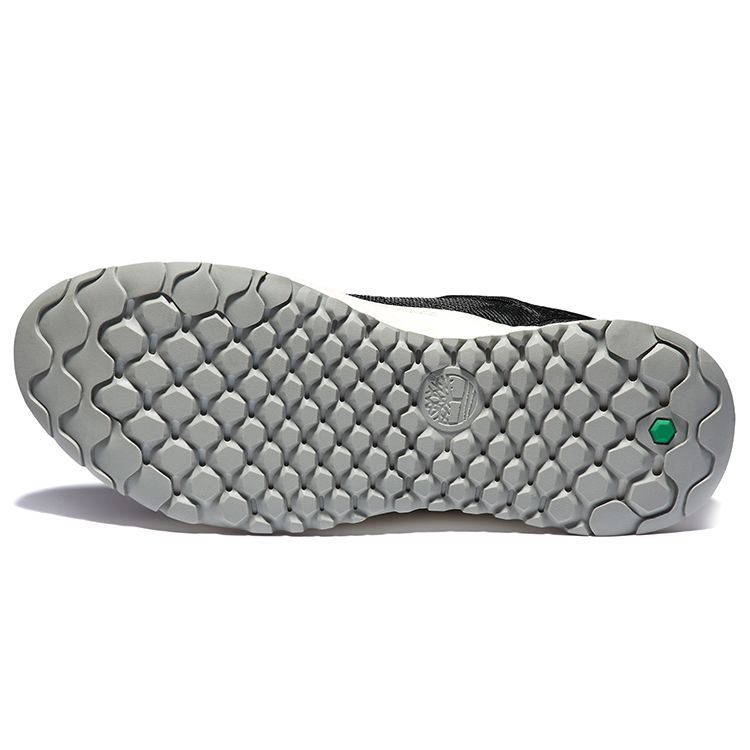 Timberland Solar Wave Fabric Rubber Outdoor Functional Slip Resistant Durable Breathable Low Top Casual Shoes Men Sneaker Black A2AZF-015