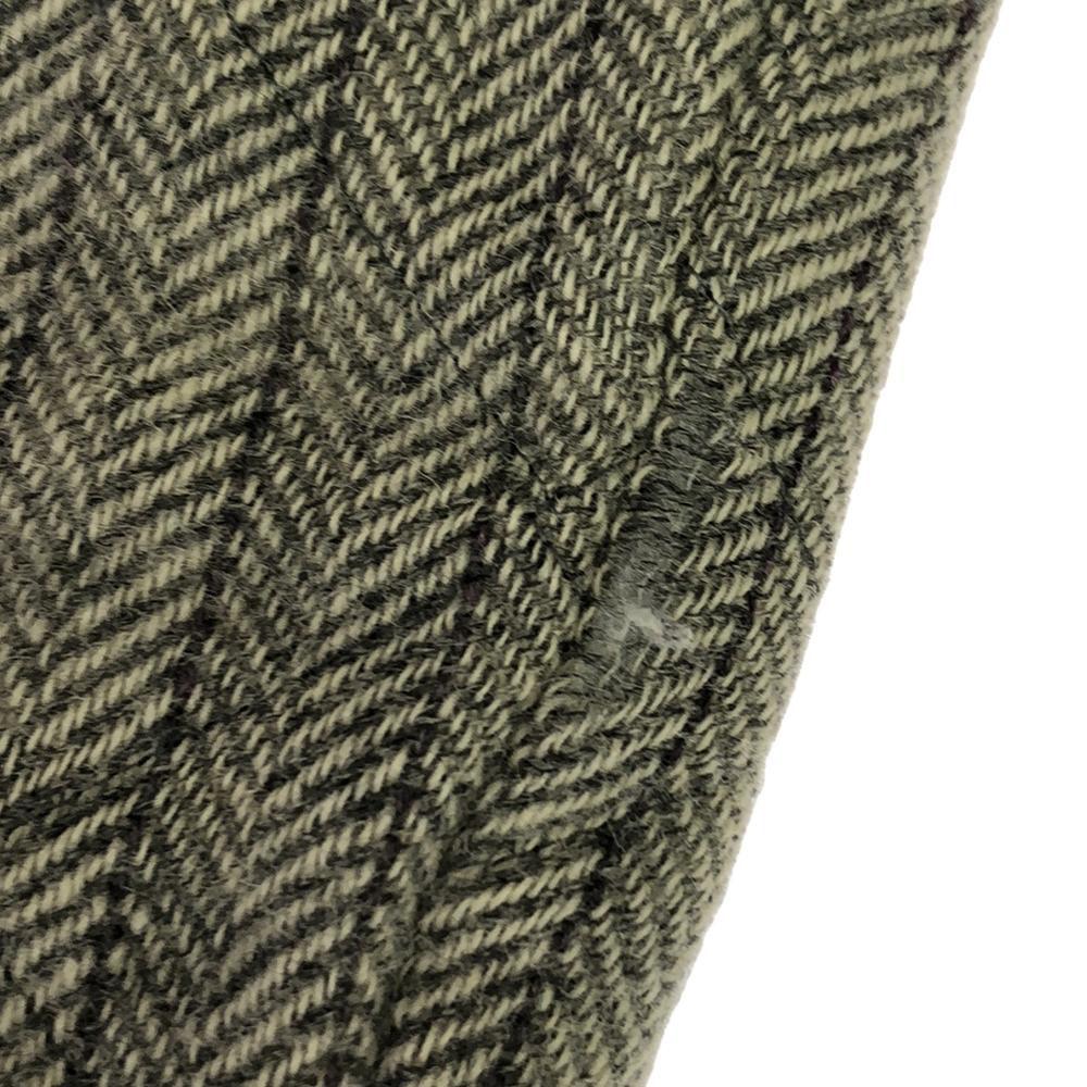 LAVENHAM British wool Herringbone Pattern Quilted jacket 36 Gurege Women Used