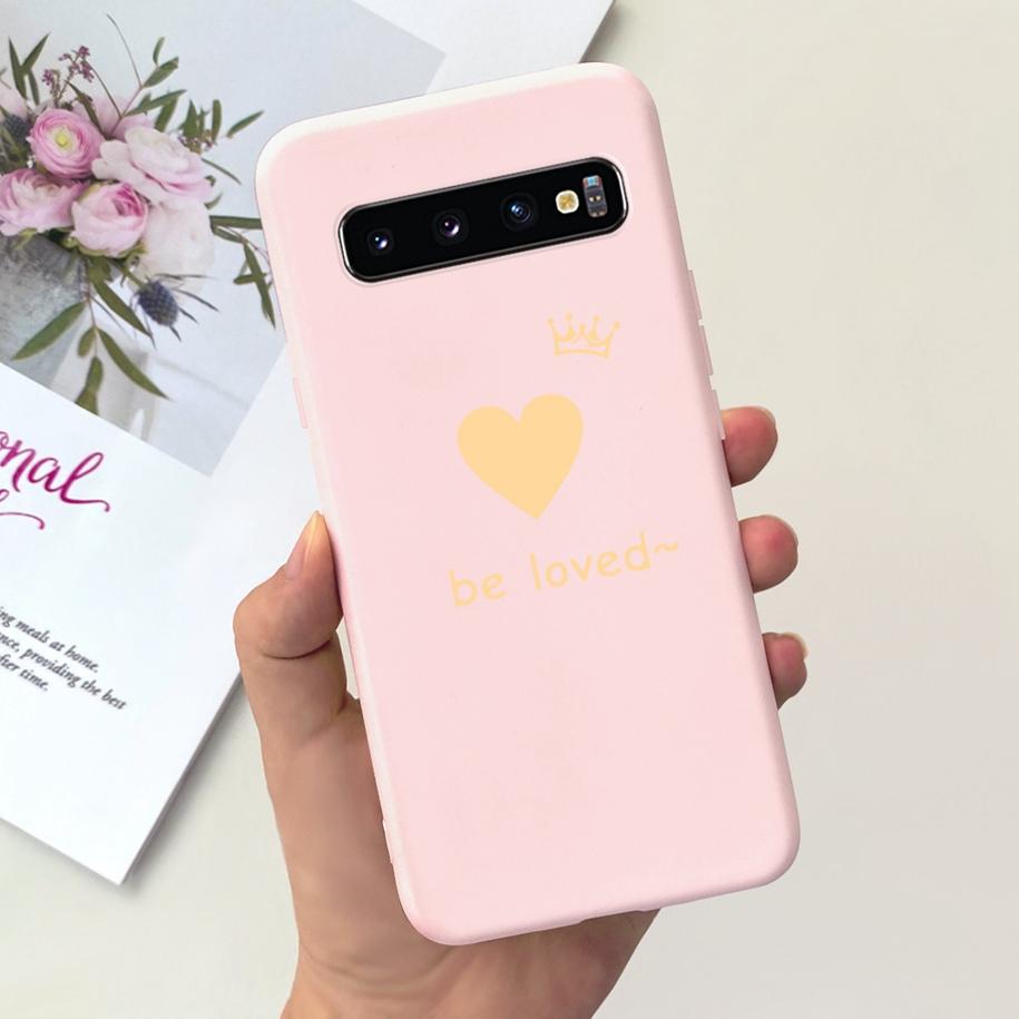 For Samsung S10 Plus SM-G975F Case Cute Dinosaur Duck Cartoon Soft Silicone Phone Cover For Samsung Galaxy S10 S10e G973F Bumper