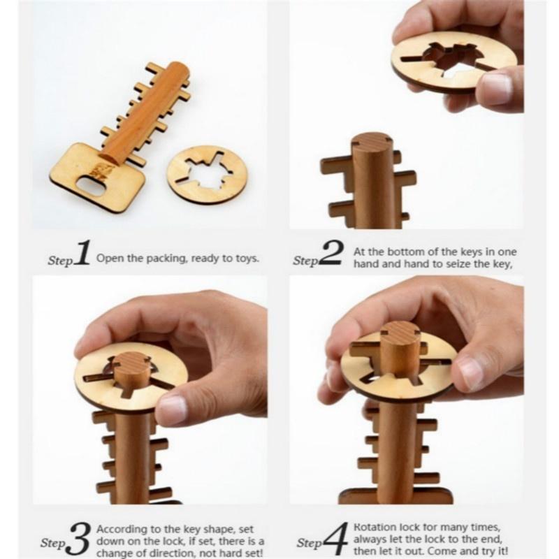 So Funny Lock Toys Intellectual Educational for Children Adult