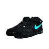 Nike Air Force 1 Fluoreszierendes Meer Termin Synthetisches Leder CW2289-001(Team1709-)