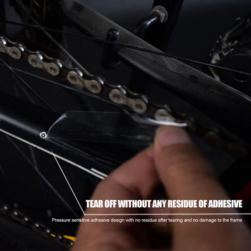 Bike Chainstay Protector Clear Bike Chain Guard Tape Film Cover For Mountain Bike Road Bike Chain Chain Stay Frame Guard Bike
