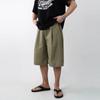 Onl Men Linen Shorts White 7 Length