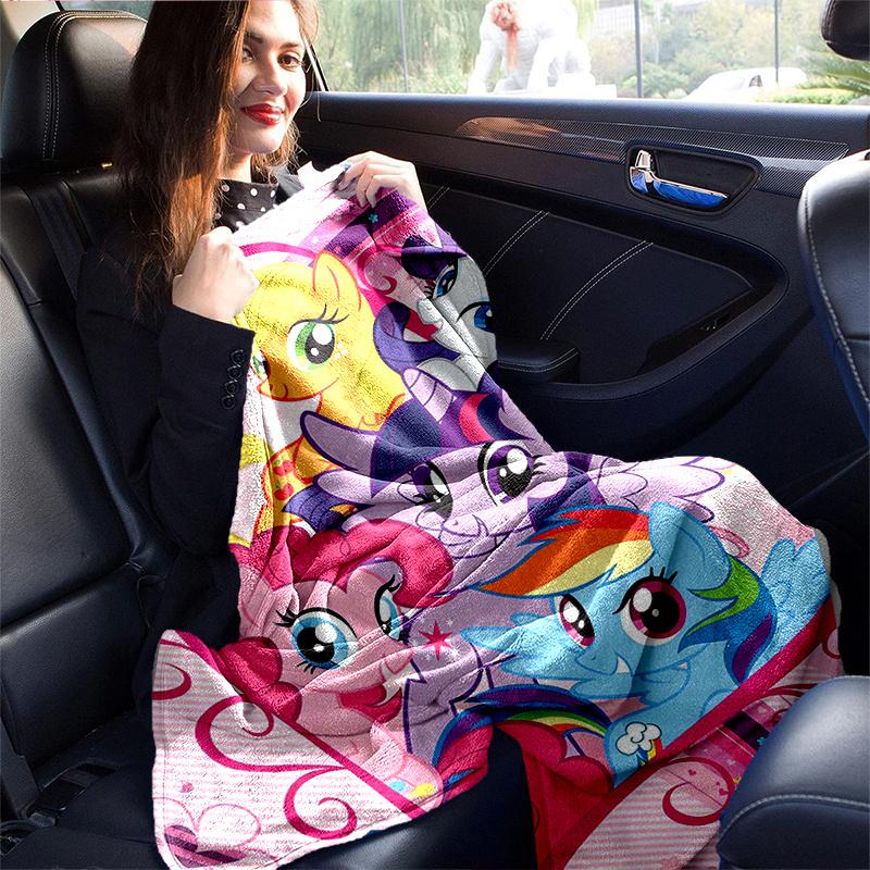 1pc My Little Pony s Throw Blanket, Soft & Cozy Home Decor for Couch, Bed .B094