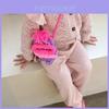 Cute Colorful Yarn Children's Bag For Girls Fashionable And Fun Crossbody Purse