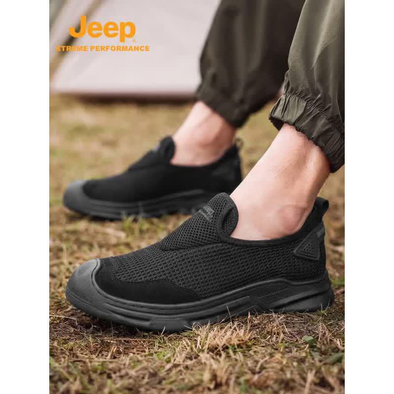 Jeep Men's P620912021 Mesh Slip-On Shoes