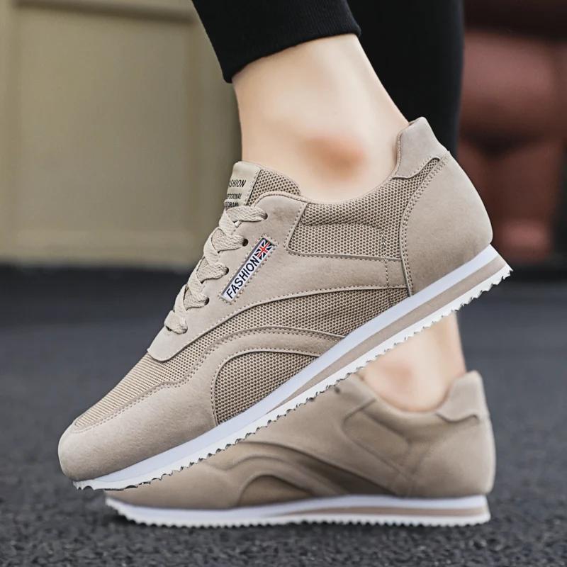 Men's Shoes 2025 Sports Anti Slip Vulcanized Shoes Tenis Masculino Anti Slip Vibration Comfortable Walking Luxury Running Shoes