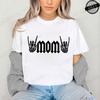 Rock Mama Printed T-Shirts for Women Funny Mama Outfit Gift Funny Graphic Shirt Short Sleeve Women Clothing Summer Fashion Tees