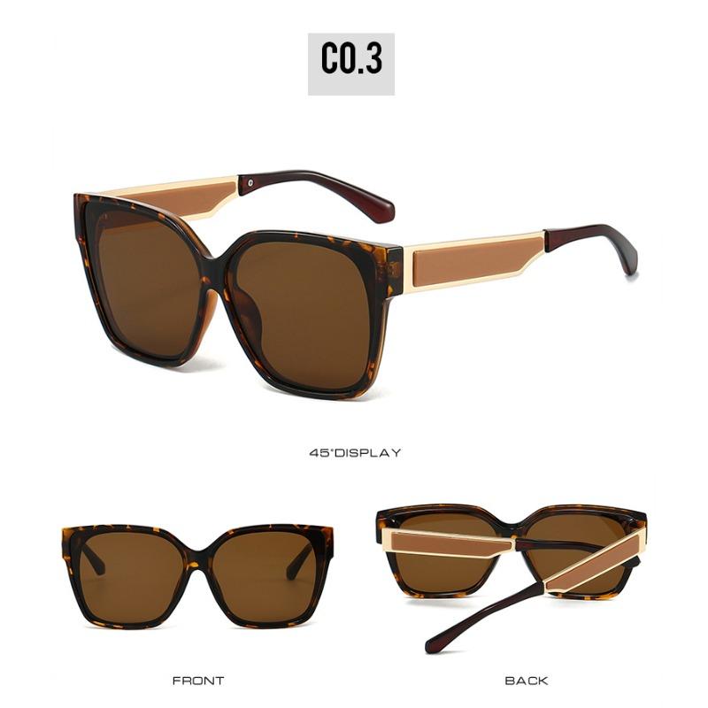 New Retro Square Black Sunglasses For Men Women Outdoor Protection Gradient Shades Uv400 Classic Trendy Driving Sun Glasses