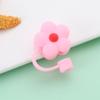 Airtight Splash Proof Cup Accessories Silicone Straw Plug Drinking Dust Cap Cartoon Plugs Cover