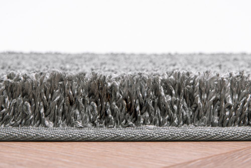 Q-BATH PREMIUM DECOR 1642 Bathroom Rug Fluffy Dark Brown 120 X 70 Cm Microfiber