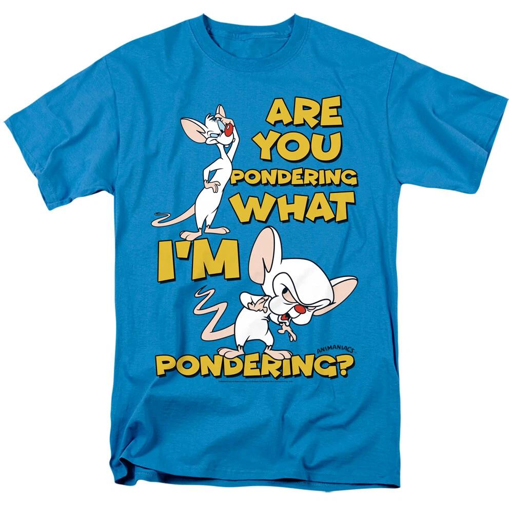Pinky And The Brain  Pondering  T-Shirt XL