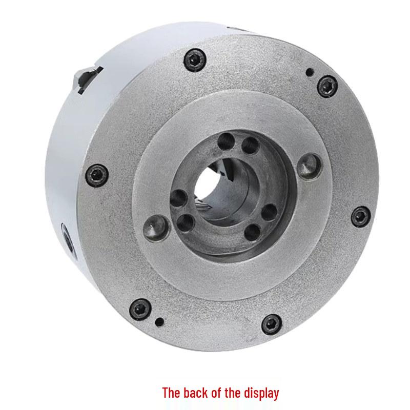 CNC Lathe Short Taper Three-Jaw Self-Centering Chuck K11250C/A16 with Jaws, Wrench, and Screws