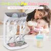 Vertical Baby Bottle Drying Rack Space Saving Countertop Holder Detachable Tray Design Suitable for Baby Bottles Cups