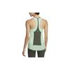 Nike Dri-Fit Luxe Ribbed Breathable Tank Top Women Tops Green DM7005-379