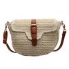 Retro texture literary street shooting seaside vacation small fresh and sweet woven shoulder messenger bag