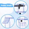 Aquarium Box Accessory Tank Double Filtration Wet/Dry Separation Quiet Suitable for