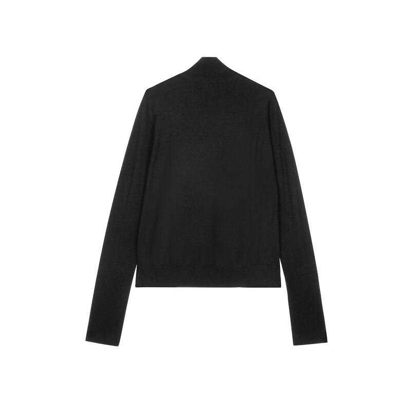 LESS 2024 Autumn Merino Wool Turtleneck Sweater