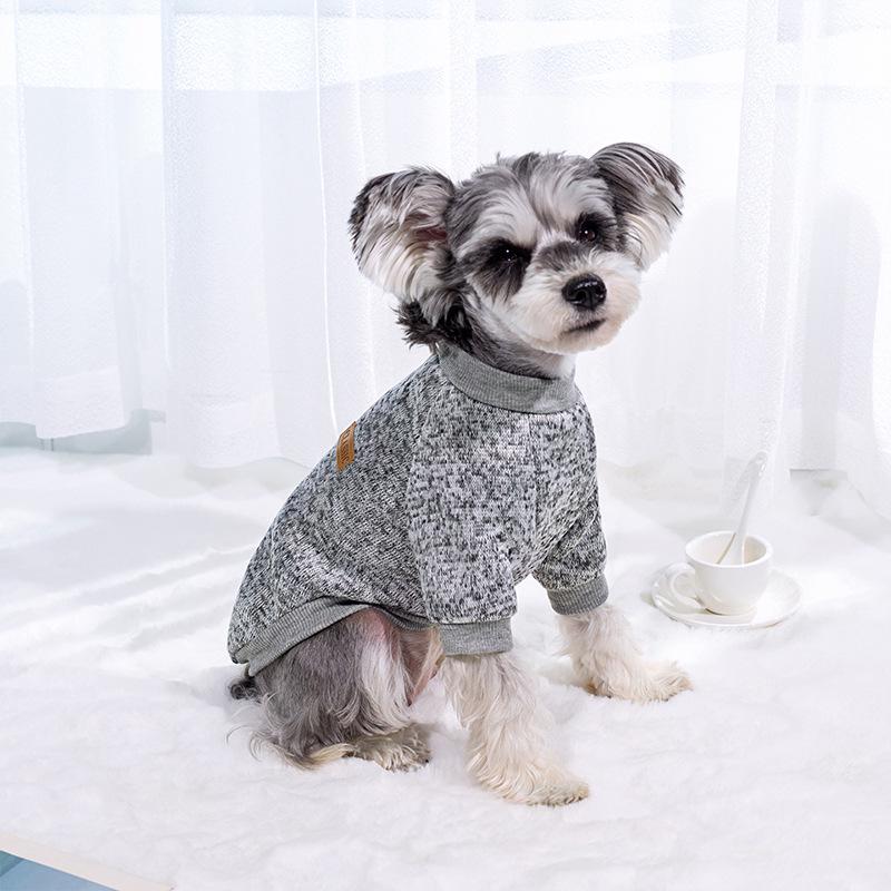 Two-Legged Multi-Color Thin Fleece Pet Sweatshirt for Dogs & Cats - Autumn/Winter