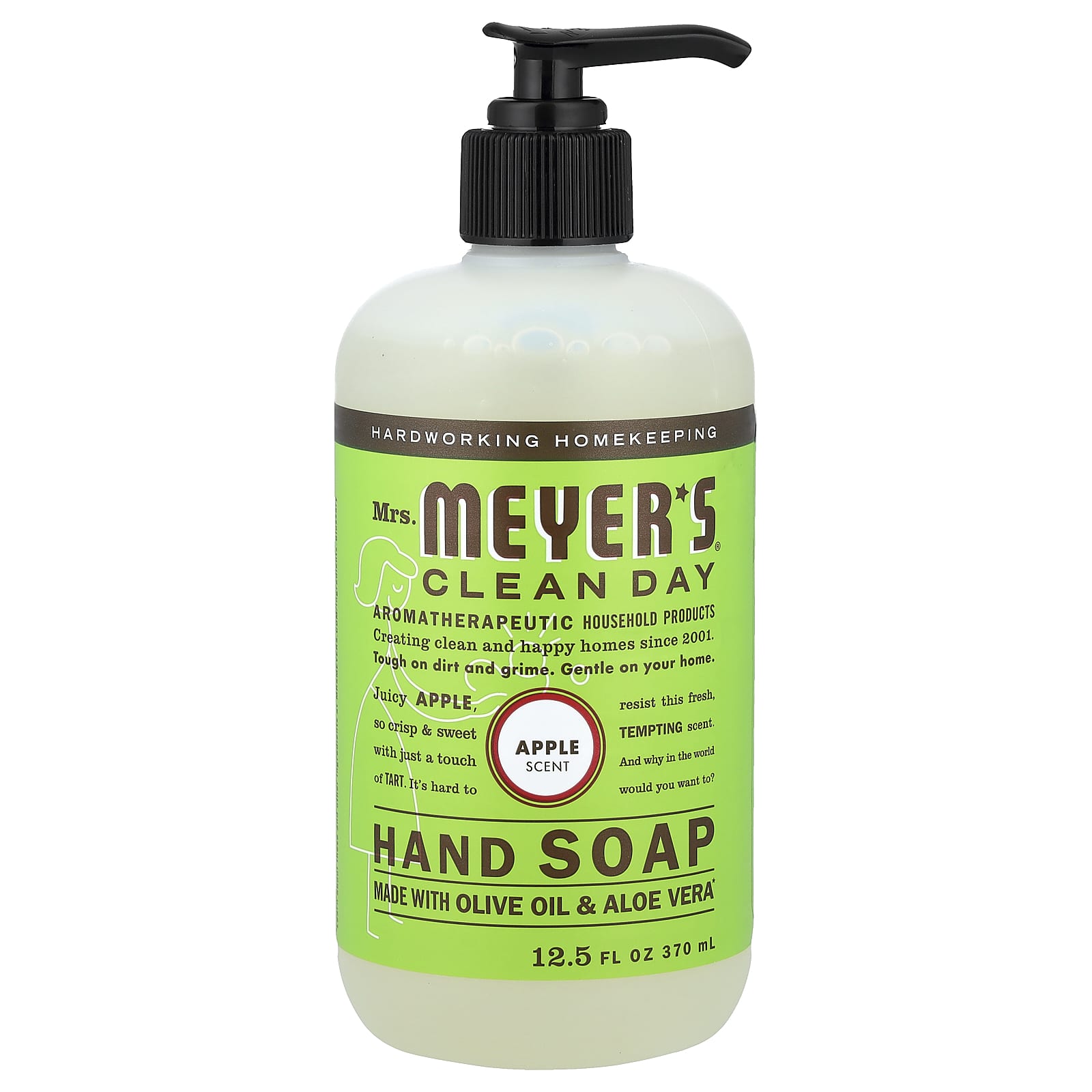 

Mrs. Meyers Clean Day Hand Soap, Apple, 370ml (12.5fl oz)