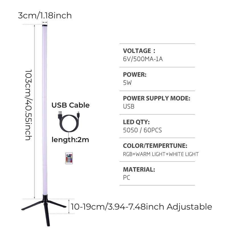 Smart RGB LED Corner Floor Lamp Modern USB Power Foot Light APP Remote Control Living Room Bedside Decor Dimmable Stand Lighting