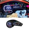 Motorcycle 12V Digital Tachometer LCD Speedometer Dashboard For Honda NXR150 NXR125 2003-2014