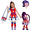Kids Horror Game Play Time Lily Cosplay Costume Girl Dress Up Bobi Chapter 5 Lily Children's Clothes Halloween Carnival