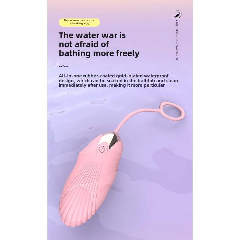 Wireless Remote Control Jumping Egg Rechargeable Frequency Conversion Strong Vibration Wearable Flirting Masturbator Adult Products